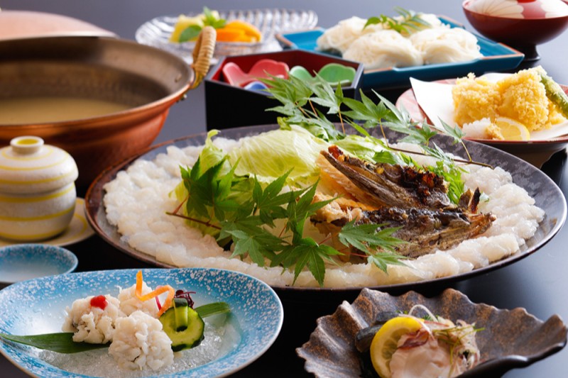 画像:鱧玉フォンデュ