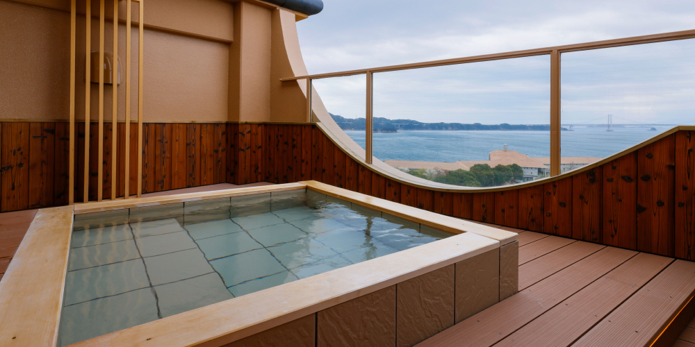 画像：露天風呂付客室 405