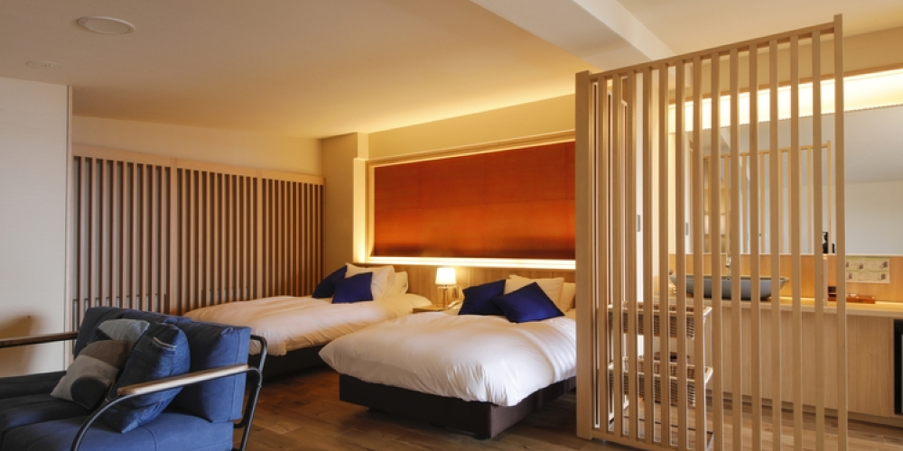 画像：露天風呂付客室 405