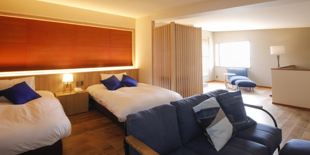 画像：露天風呂付客室 405