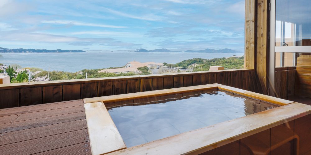 画像：露天風呂付和洋室 岬